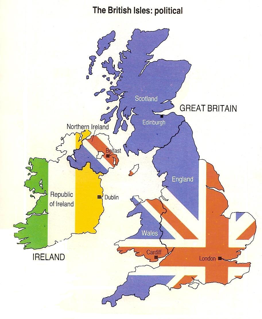 ¿Gran Bretaña?¿Inglaterra?¿Reino Unido?¿Cuáles son las diferencias